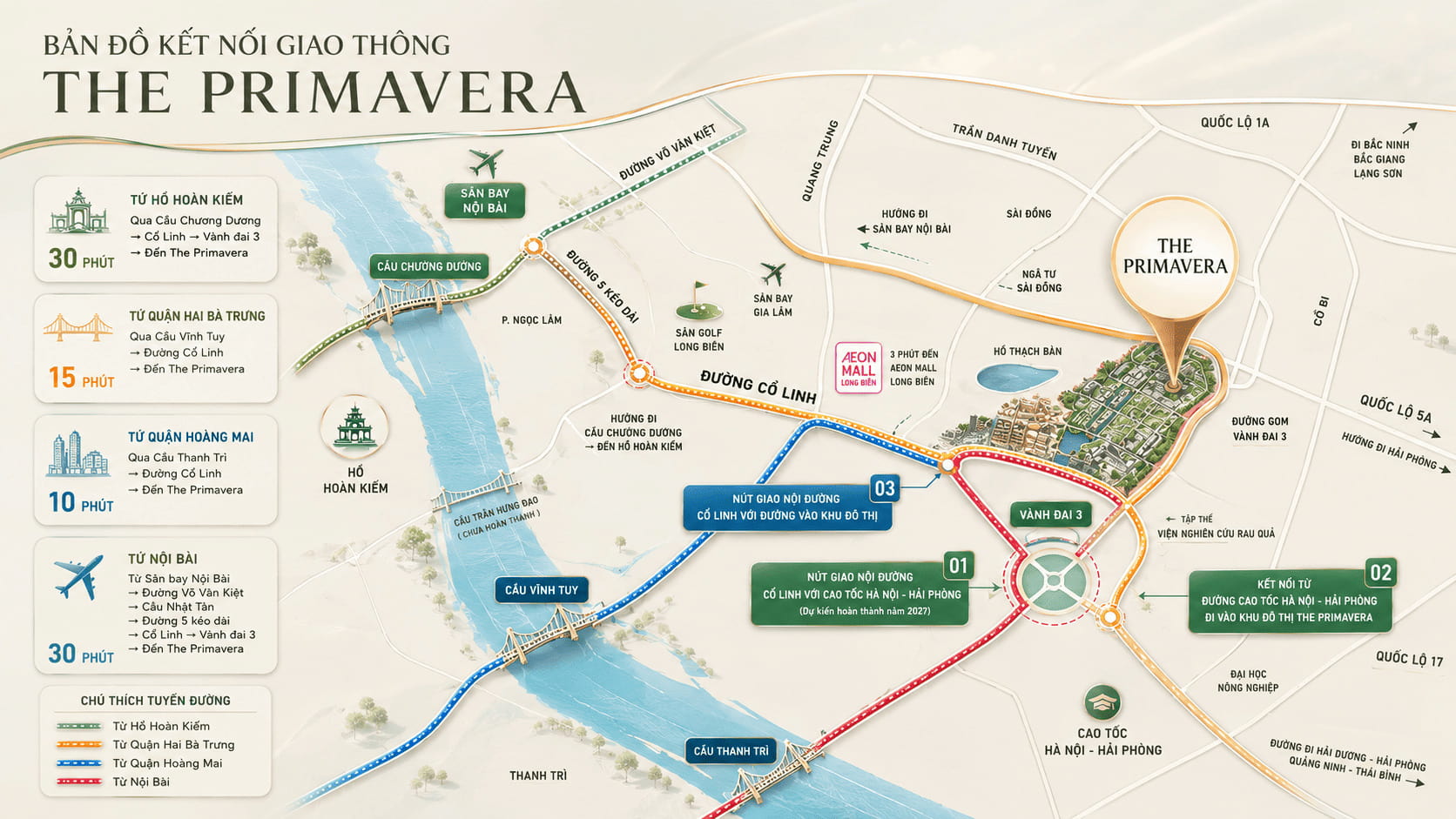 Vị trí Imperia Hanoi Garden City 